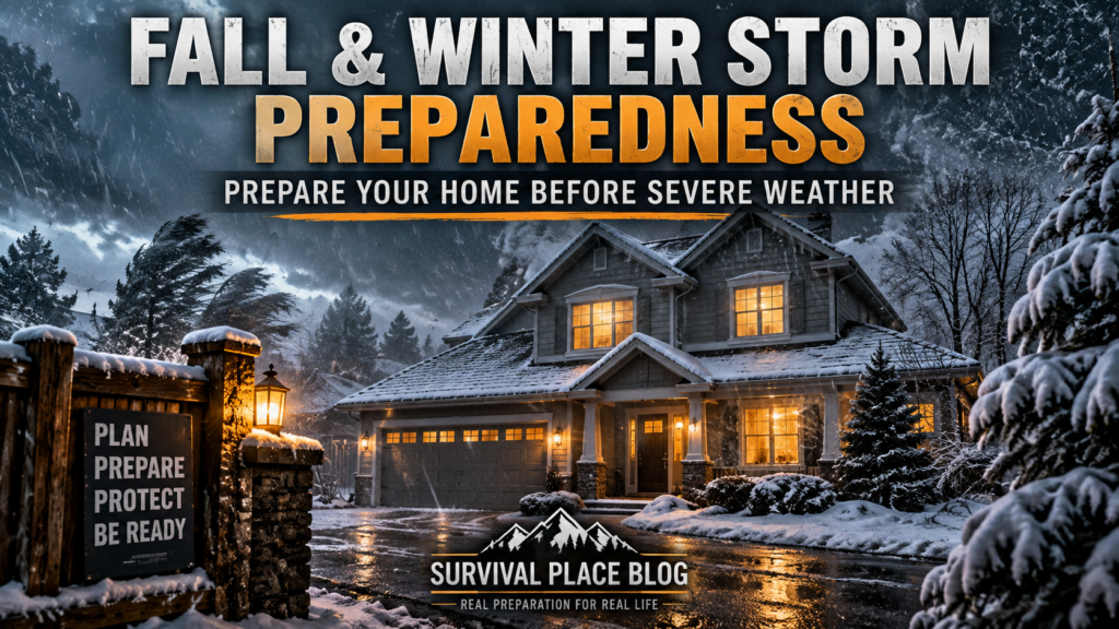 Fall and winter storm preparedness for protecting your home during severe weather