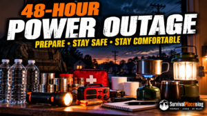 48 hours without power emergency preparedness supplies for a grid-down power outage